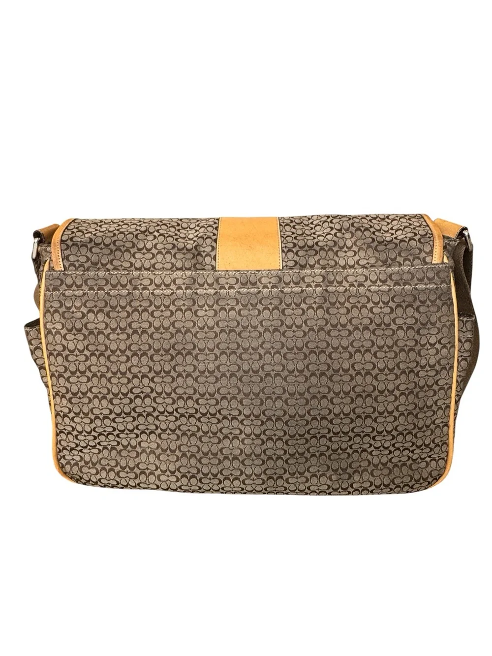 Coach Signature Hudson Commuter Messenger Bag 2007